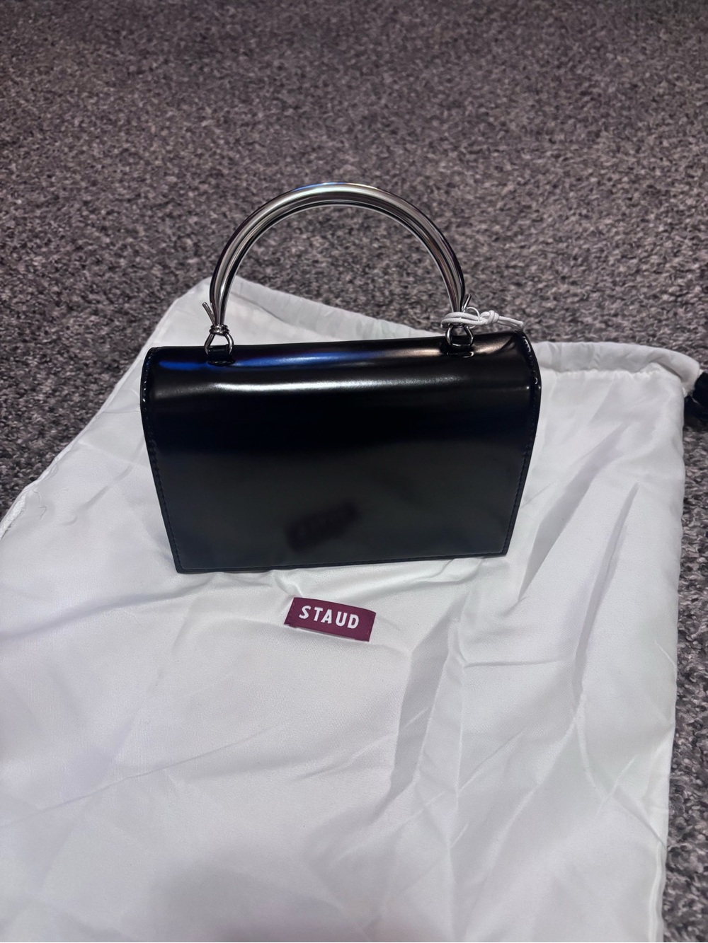 STAUD Arc Evening Bag